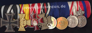 Spange mit Verdienstmedaille Leopoldorden