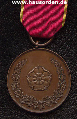 Militärverdienstmedaille mit Schwertern Rückseite